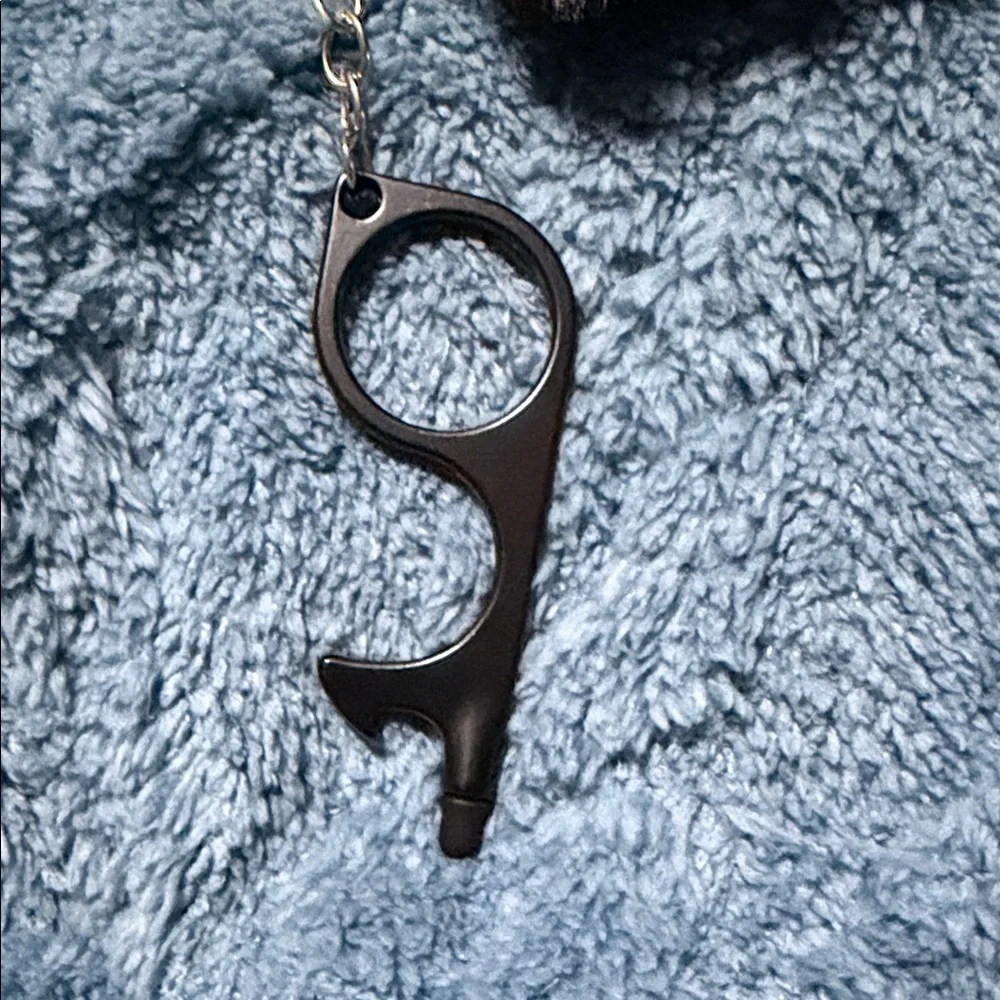 Marble Black Keychain Set‎ & Accessories